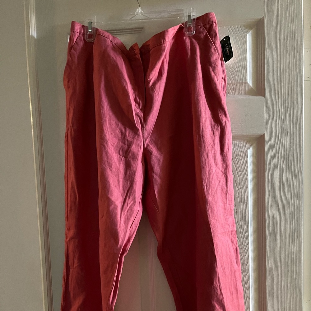 Llbean mauve pants